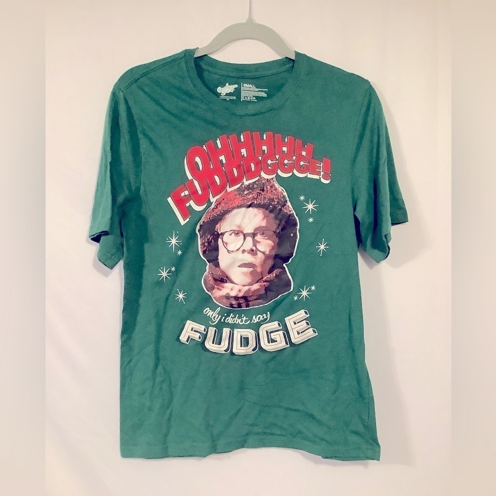 A Christmas Story “Oh Fudge” Holiday Graphic T-Shirt